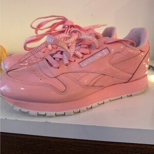 Opening Ceremony Reebok Glossy Pink men’s Athletic Shoes size 9